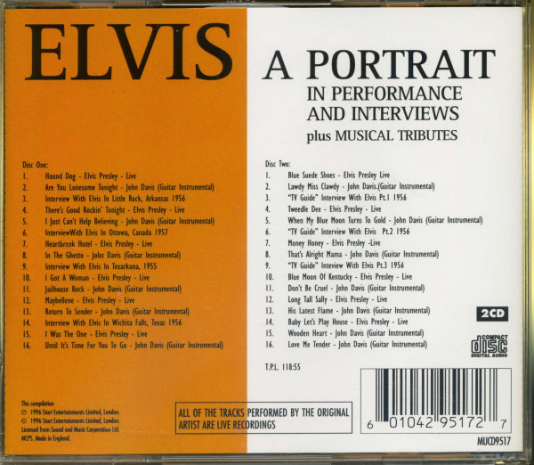 A Portrait - In Performance And Interviews With Musical Tributes (2-CD)