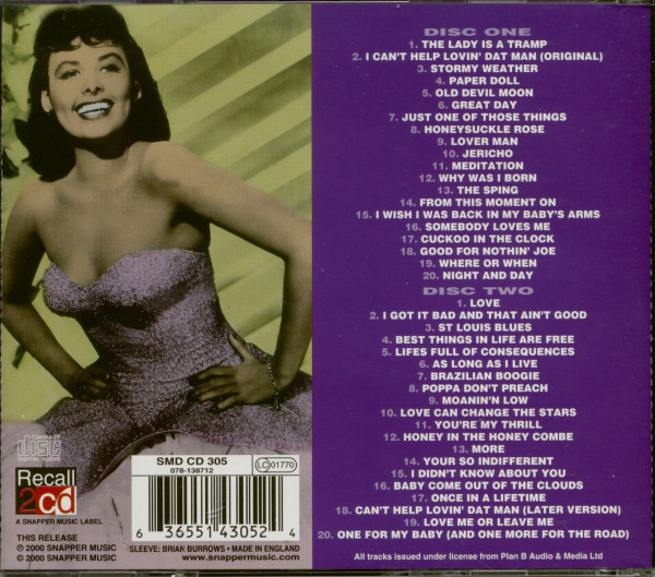 The Lady & Her Music (2-CD)