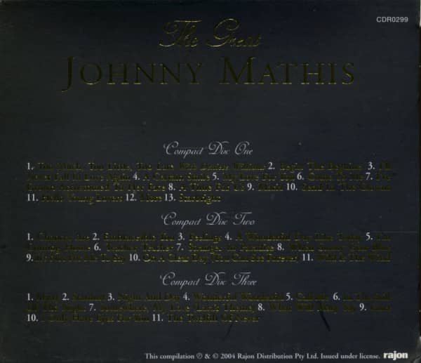 The Great Johnny Mathis (3-CD)