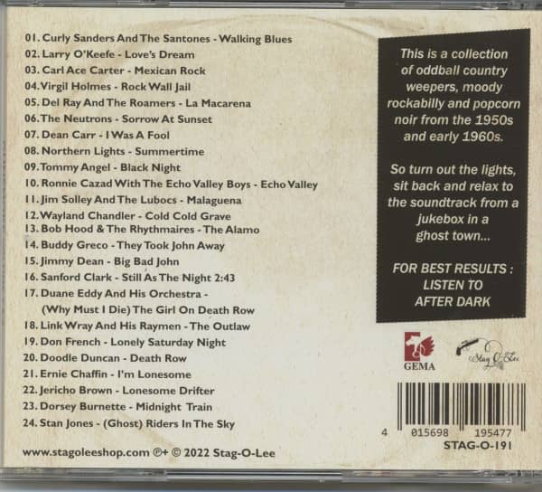 Gunsmoke Vol.7 & 8 - Dark Tales Of Western Noir From The Ghost Town Jukebox (CD)