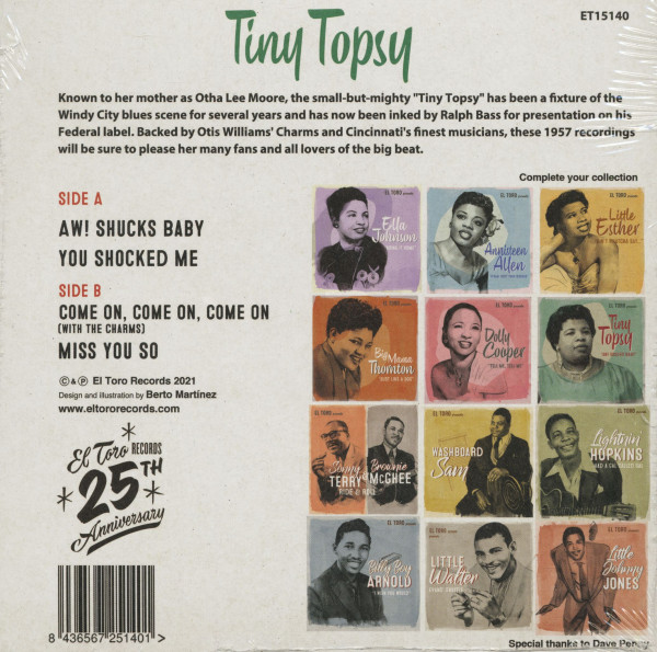 Aw! Shucks Baby (7inch, EP, 45rpm)