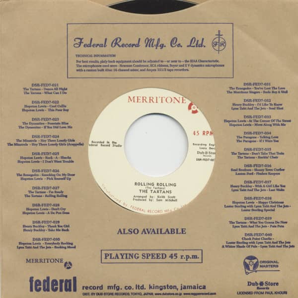 I'm Ready - Rolling Rolling (7inch, 45rpm)