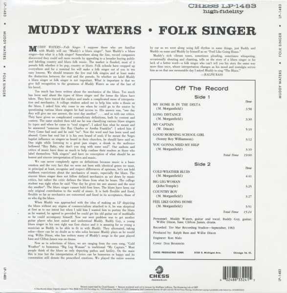 Folk Singer (LP, 180g Vinyl)