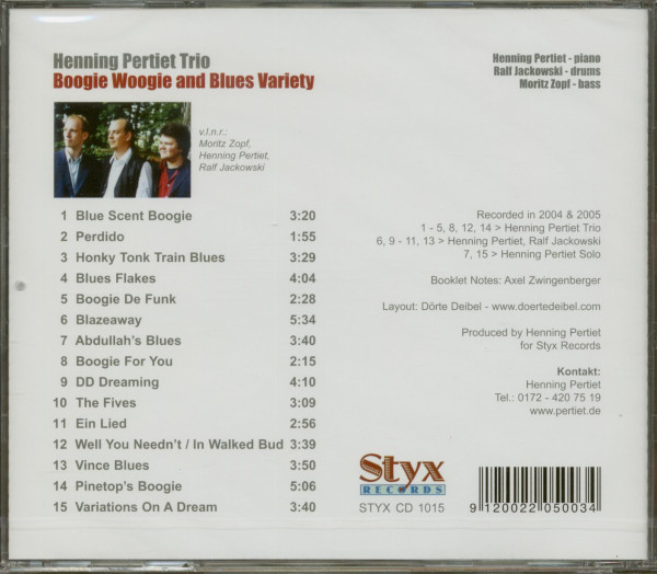 Boogie Woogie And Blues Variety (CD)