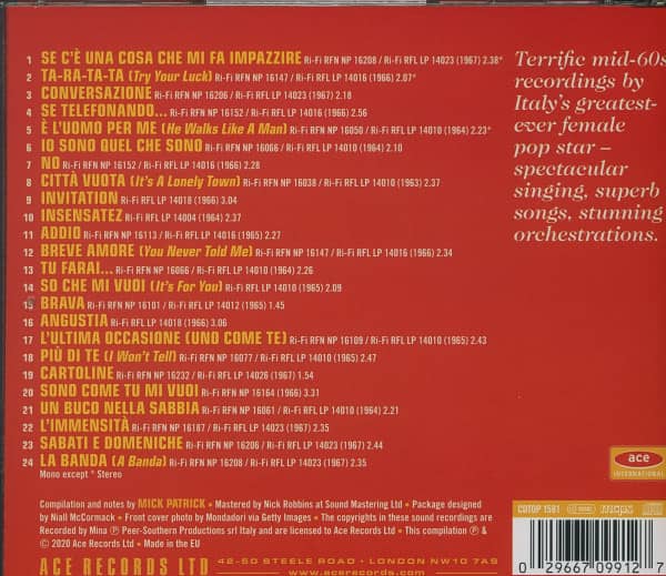 The Queen Of Italian Pop - Classic Ri-Fi Recordings 1963-1967 (CD)