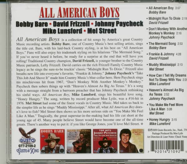 All American Boys (CD)