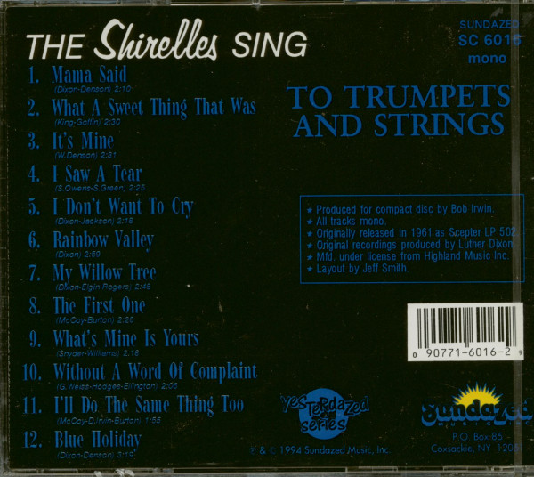 Sing To Trumpet & String (CD)