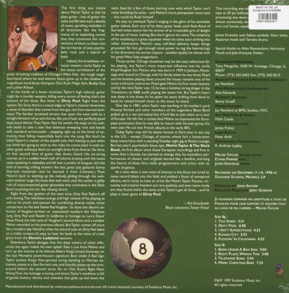 Dirty Pool (LP. 180g Vinyl. Ltd.)