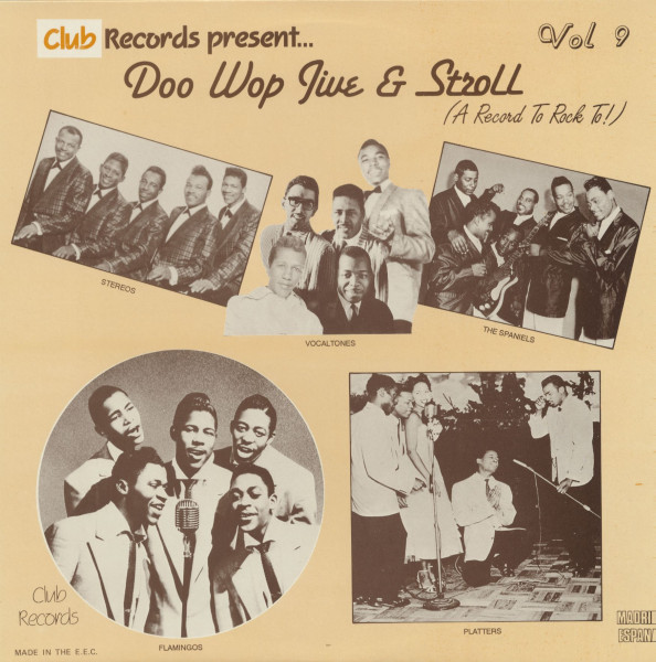 Doo Wop Jive & Stroll Vol.9 (LP) Doo Wop Jive & Stroll Vol.9 (LP)
