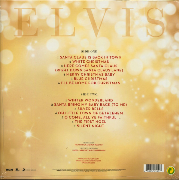 Christmas With Elvis And With The Royal Philharmonic Orchestra (LP)