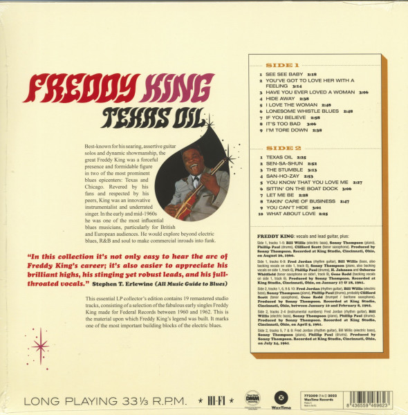 Texas Oil - Federal Recordings 1960-1962 (LP, 180g colored Vinyl, Ltd.)