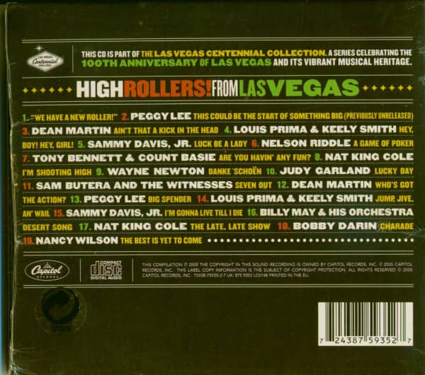 High Rollers From Vegas-Centennial Collection (CD)