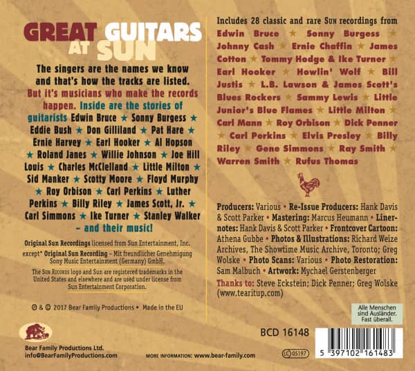 Great Guitars At Sun - Featuring Scotty Moore, Roland Janes, Eddie Bush, Pat Hare, Roy Orbison