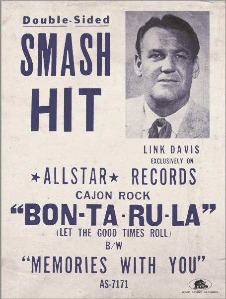 Laissez Les Bon-Ta-Ru-La (Let The Good Times Roll) (LP & CD, 10inch, 45rpm)