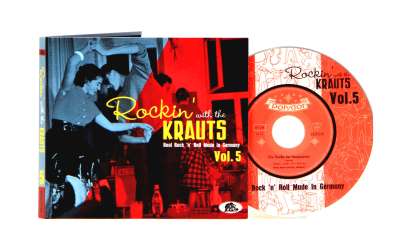 Various Artists CD: Rockin' With The Krauts - Real Rock 'n' Roll