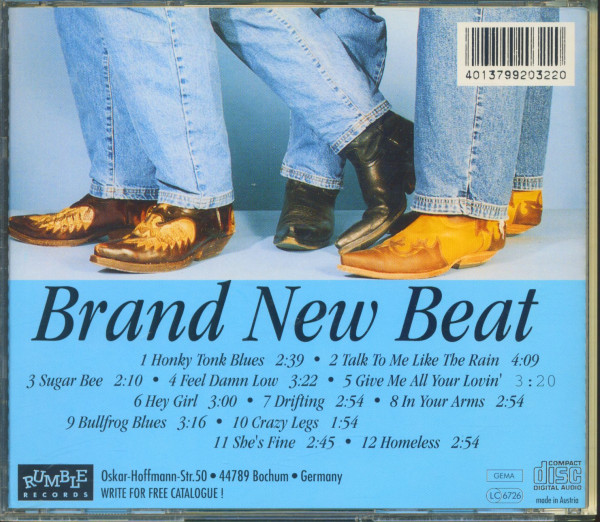 Brand New Beat (CD)