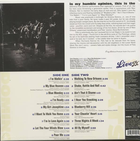 Live From Austin, Tx (LP, 180g Vinyl)
