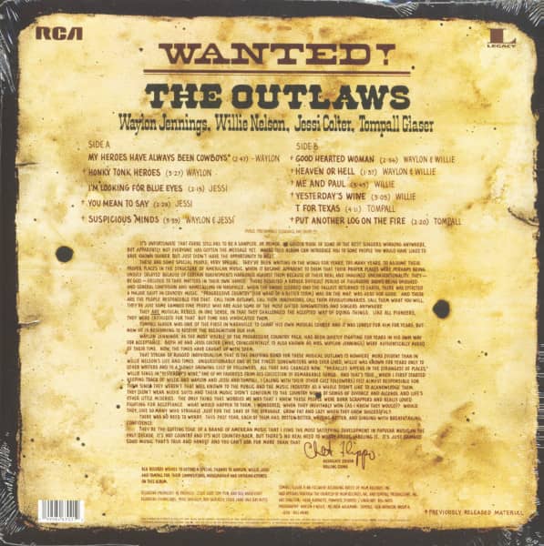 WANTED! The Outlaws (LP)