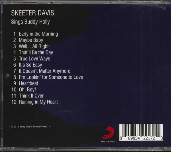 Skeeter Davis Sings Buddy Holly (CD)