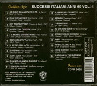 Preview: Successi Italiani Anni 60 - Vol.4 (CD) Preview: Successi Italiani Anni 60 - Vol.4 (CD)