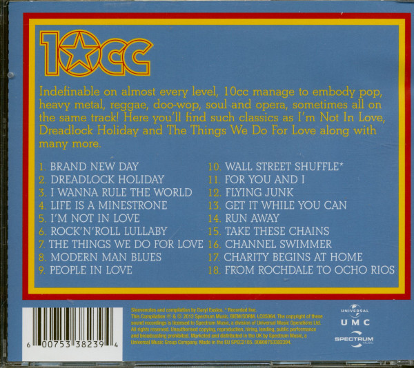 Dreadlock Holiday - The Collection (CD)