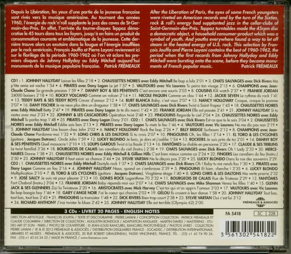 Anthologie Du Rock Français - 1960-1962 (3-CD)