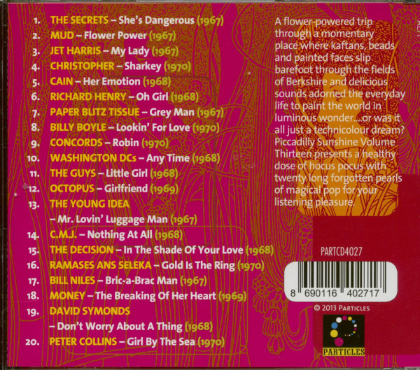 Piccadilly Sunshine Part 13 (CD)