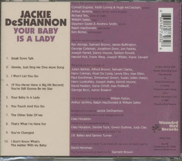 Your Baby Is A Lady (CD)