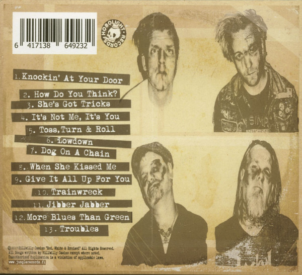 Red, White And Bruised (CD)