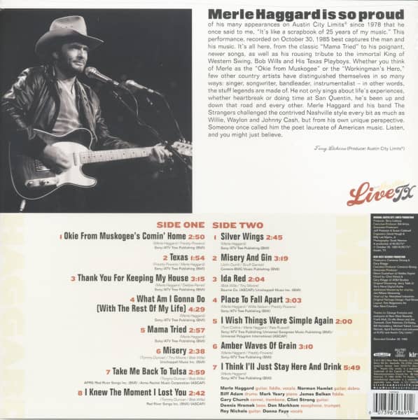 Live From Austin, TX (LP, Colored Vinyl, Ltd.)