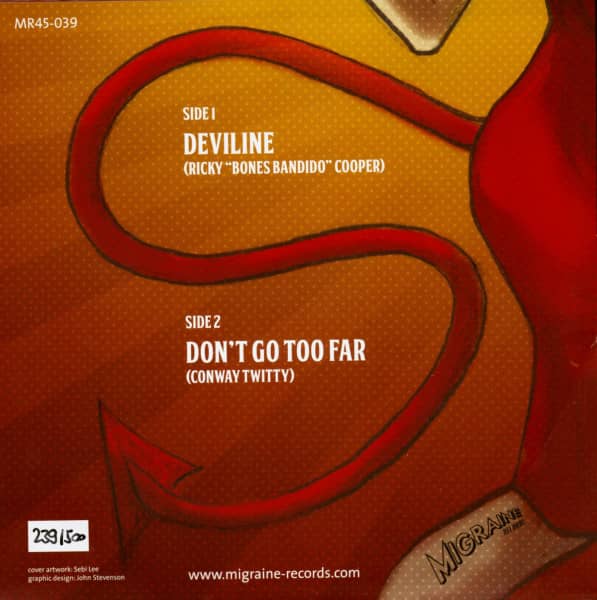 Deviline (7inch, 45rpm, PS, Ltd.)