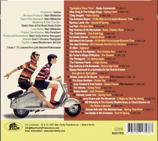 Spring Fever - 28 Easter Nuggets For Your Spring Season (CD)