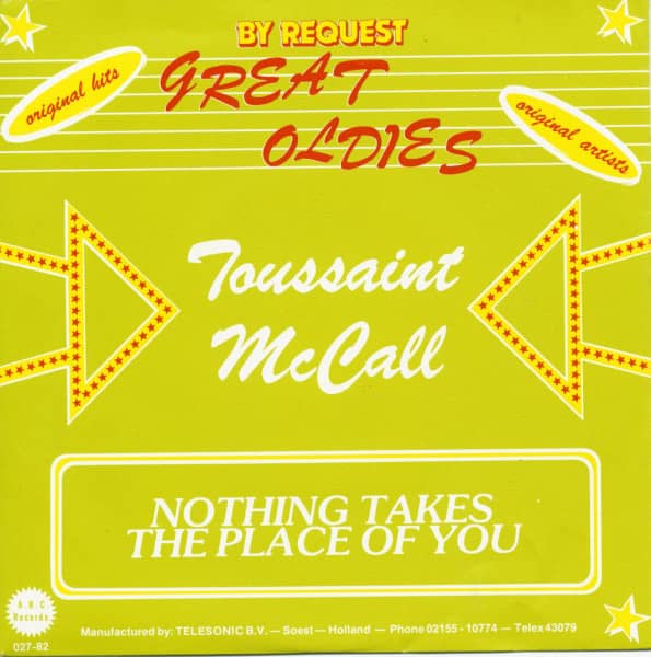 Nothing Takes The Place Of You - Judy In Disguise (7inch, 45rpm) Nothing Takes The Place Of You - Judy In Disguise (7inch, 45rpm)