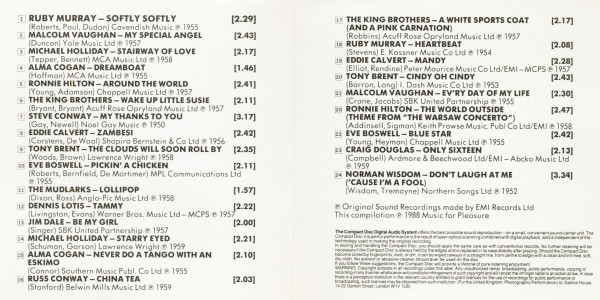 Stars Of The 50's (CD)