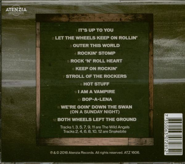 Keep On Rockin' With Snakebite & The Wild Angels (CD)