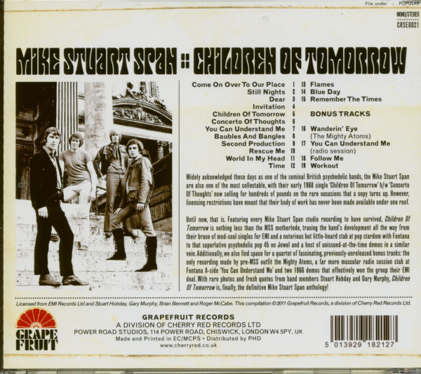 Children of Tomorrow (CD)