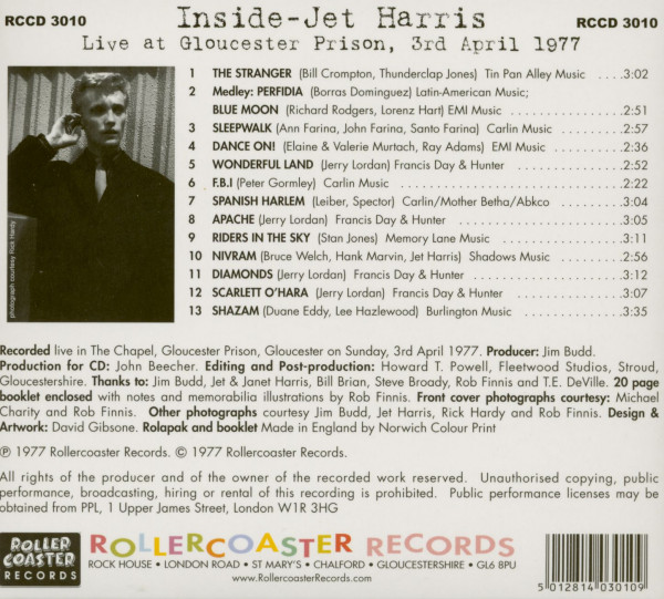 Inside - Live At Gloucester Prison 1977 (CD)