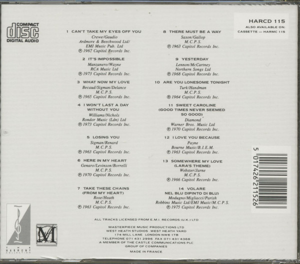 Portrait Of A Song Stylist (CD)