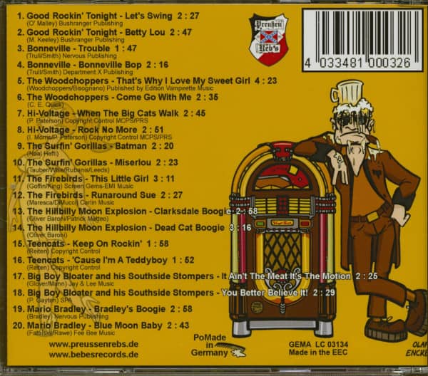 Don't Mess With The Rebs Vol.3 (CD)