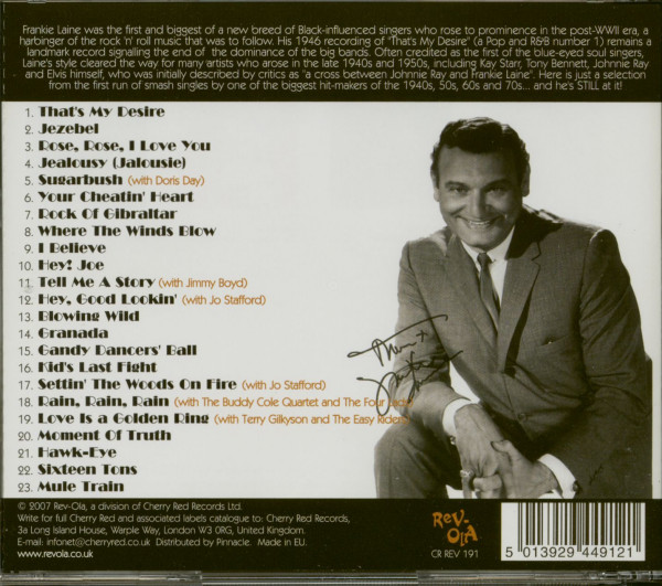 America's Number One Song Stylist (CD)