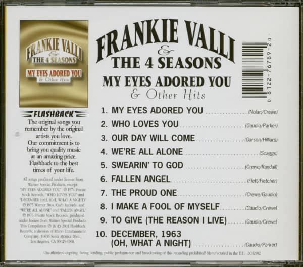 My Eyes Adored You & Other Hits (CD)