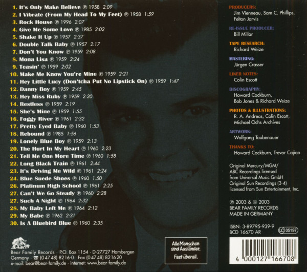 Conway Twitty - Conway Rocks (CD)