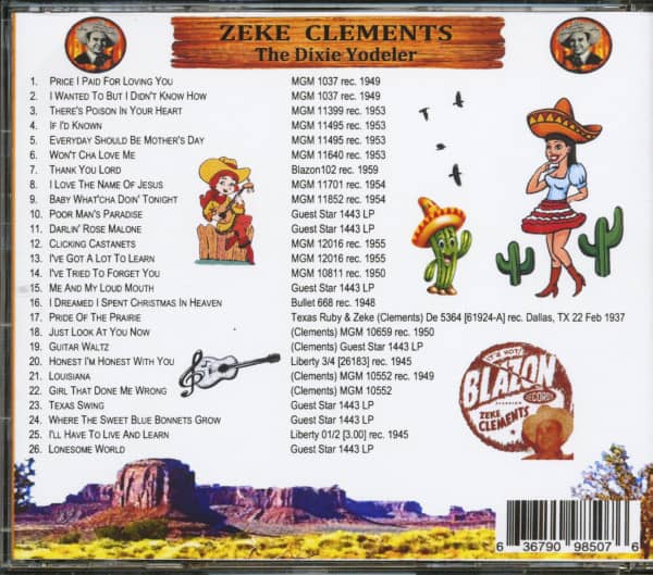 The Dixie Yodeler (CD)