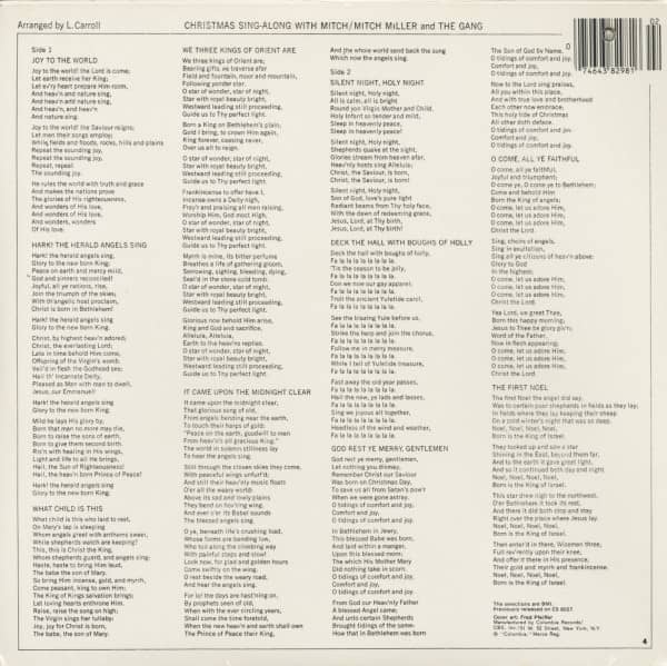 Christmas Sing-Along With Mitch (LP)