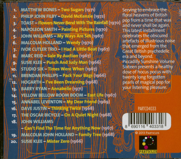 Piccadilly Sunshine Part 16 (CD)