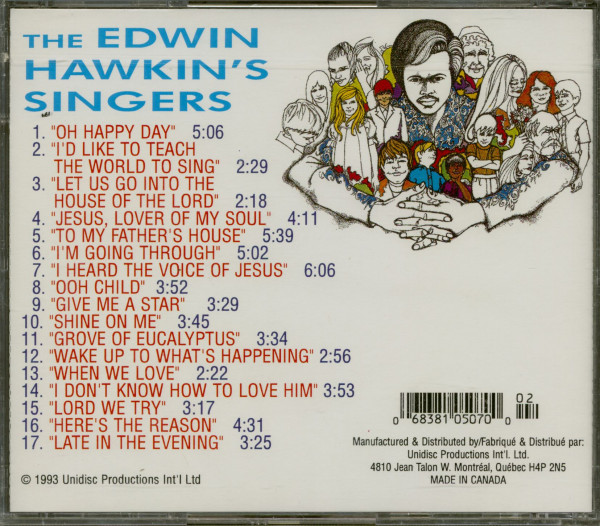 I'd Like To Teach The World To Sing - Oh Happy Day (CD)