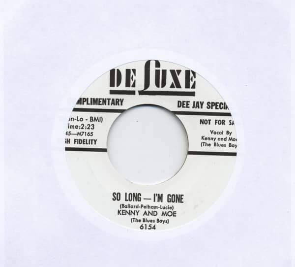 So Long - I'm Gone - Double Talk Baby (7inch, 45rpm) So Long - I'm Gone - Double Talk Baby (7inch, 45rpm)