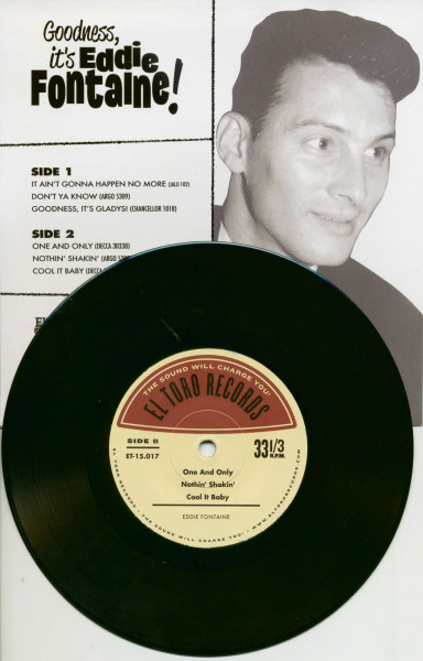 Goodness, It's Eddie Fontaine! (33rpm, EP, PS, SC)