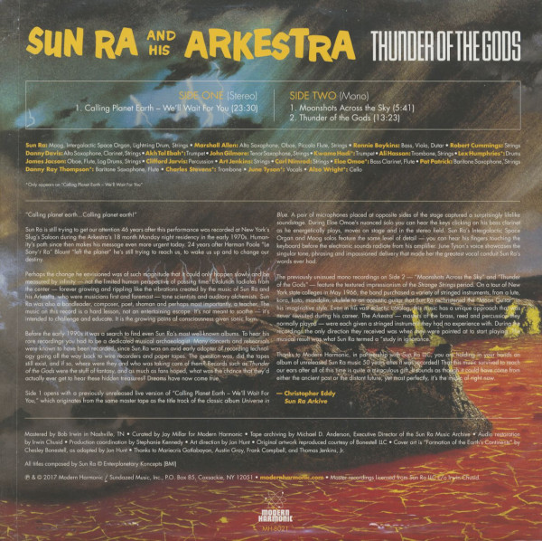 Thunder Of The Gods (LP)