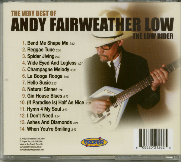 The Very Best Of Andy Fairweather Low - The Low Rider (CD)